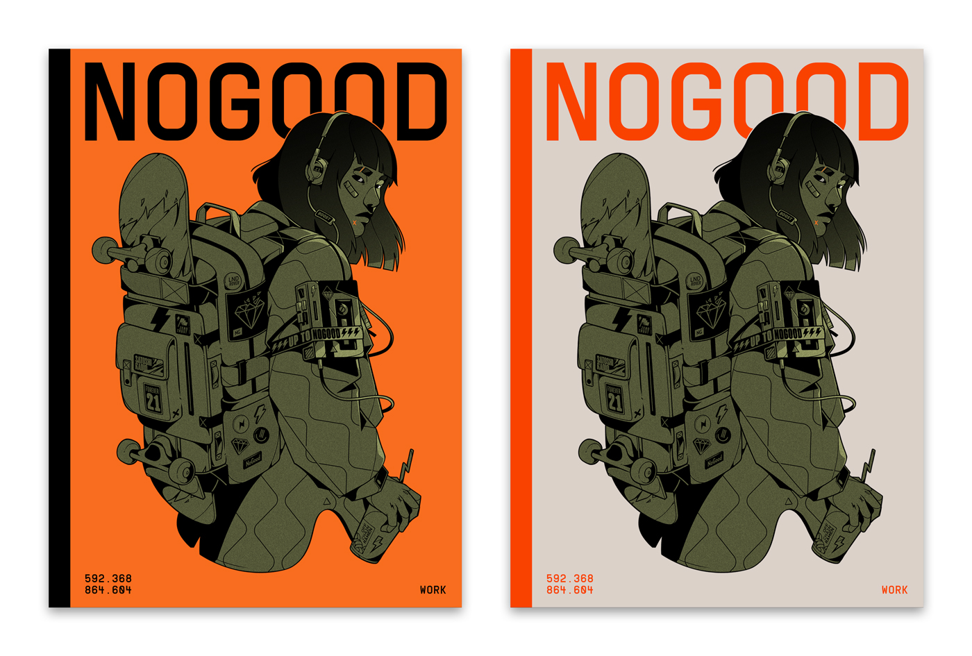 Alternate cover designs