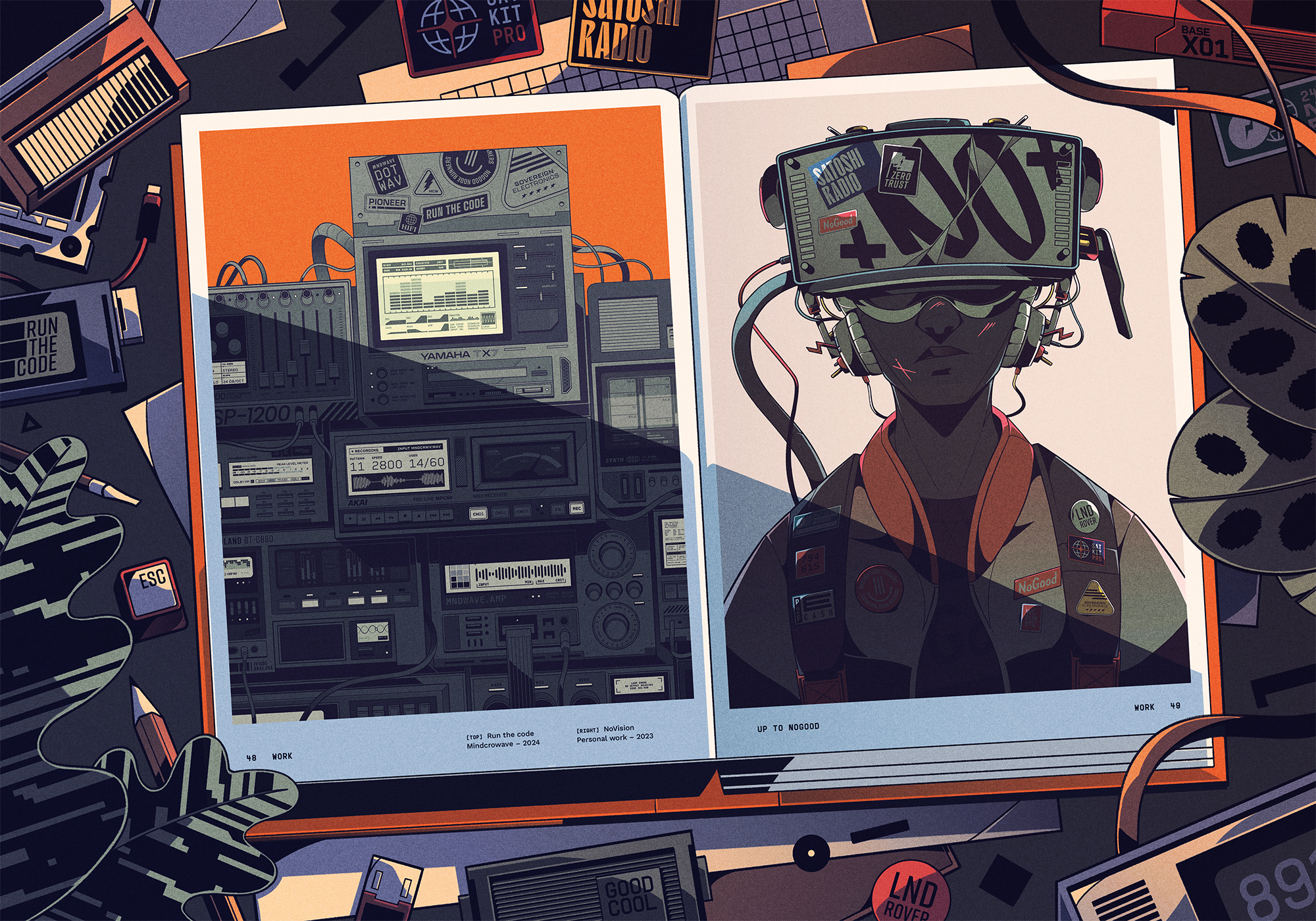 Feature illustration for the book's dedicated website
